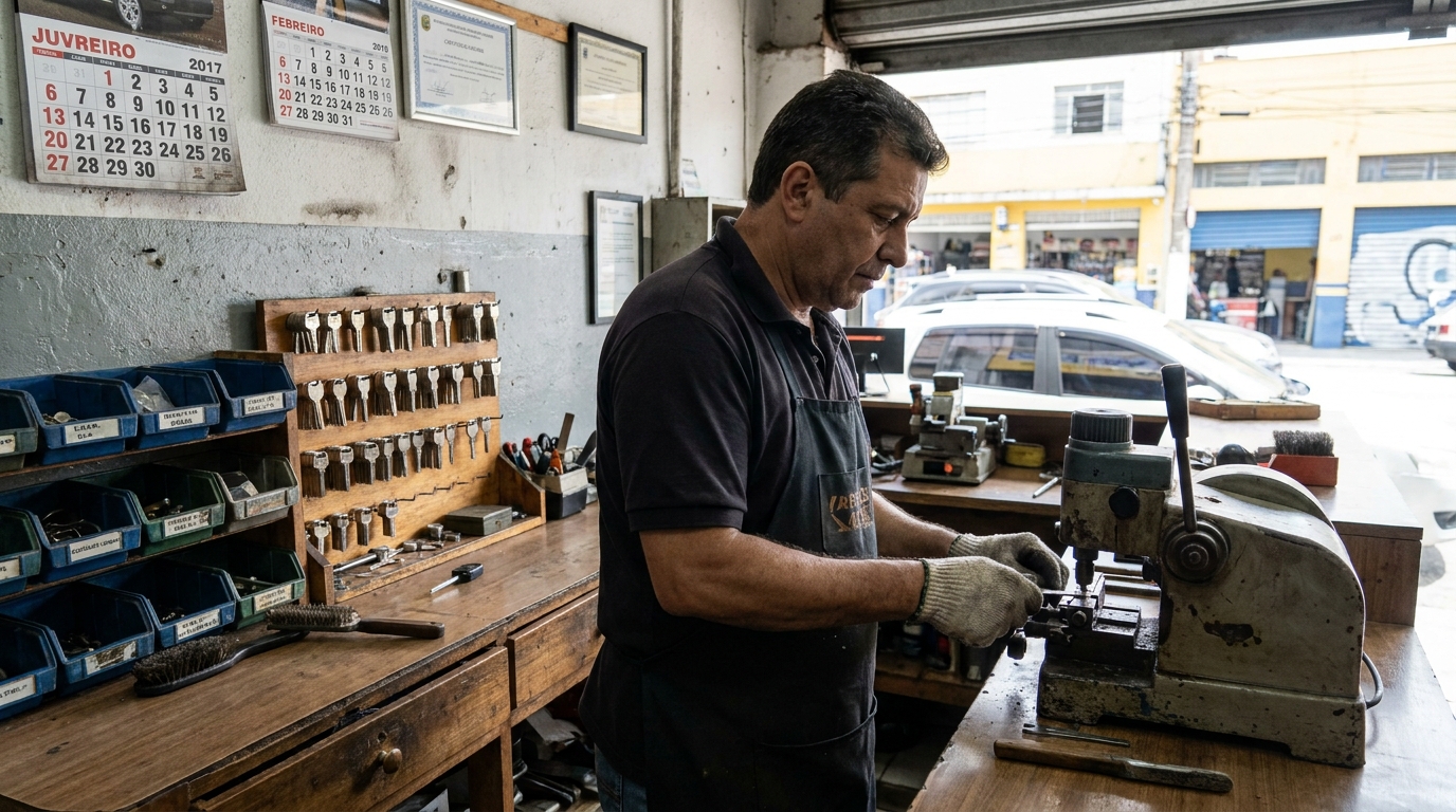 Confecção de Chave Automotiva perto de mim em João Pessoa‑PB