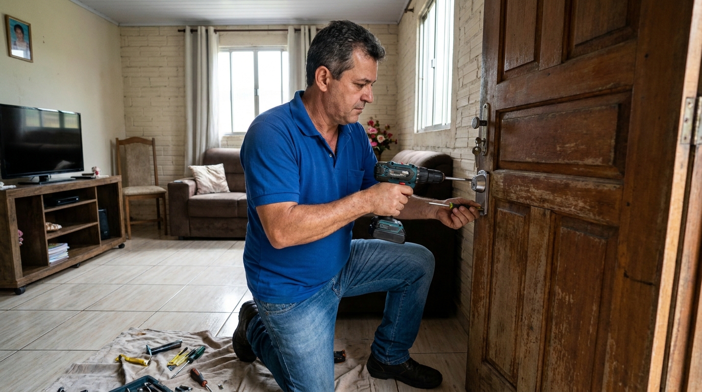 Serviço de Instalação de Fechadura Residencial em João Pessoa‑PB